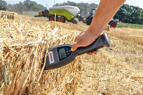 Neues Feuchtemessgerät von Claas im Praxistest